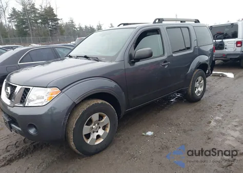 2012 Nissan Pathfinder S from USA, damaged, VIN 5N1AR1NB0CC629640
